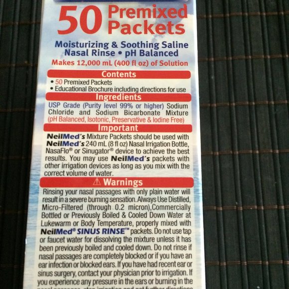 NEILMED SINUS RINSE - Picture 2 of 3